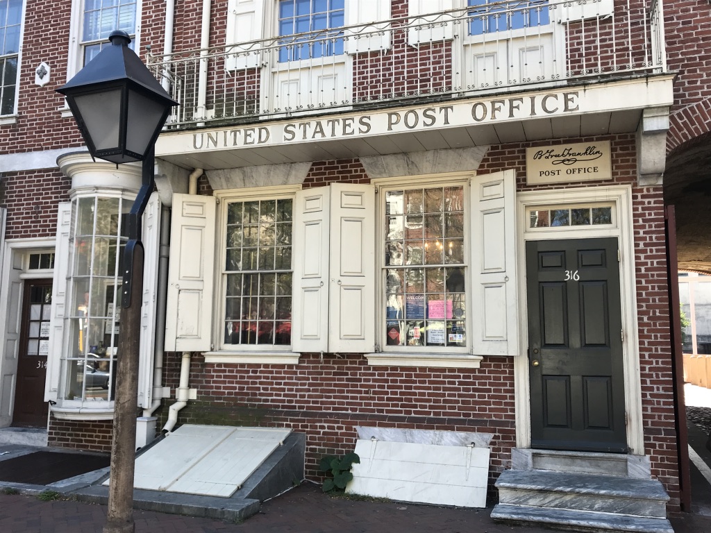 United States Post Office Benjamin Franklin Worked At - Philadelphia, Pennsylvania