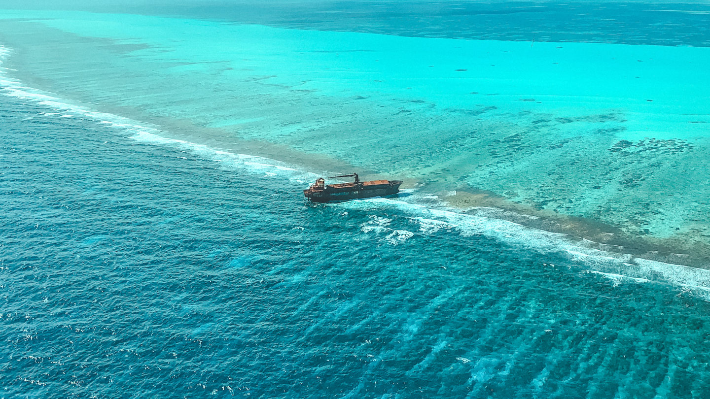 Westerhaven ship wreck - Belize Barrier Reef
