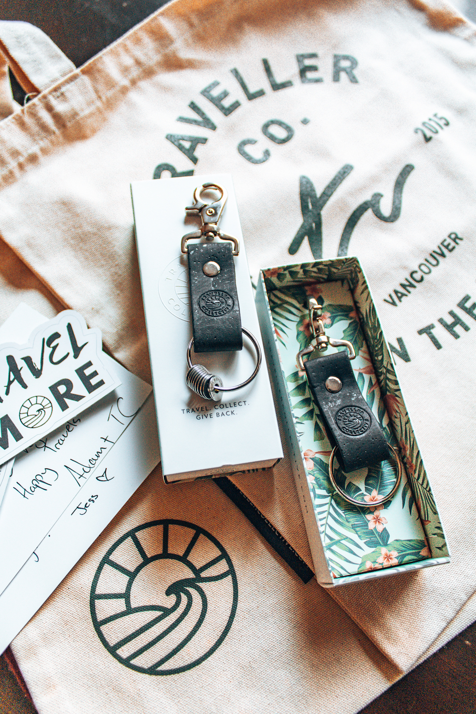 Traveller Collective - Vegan Clip & Rings helping you track your travels