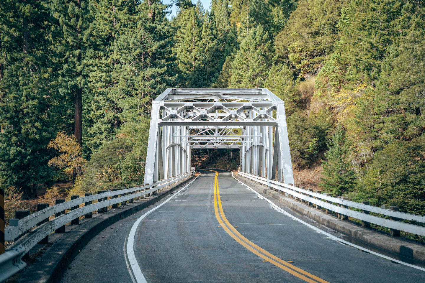 River Bridge near Leggett, California