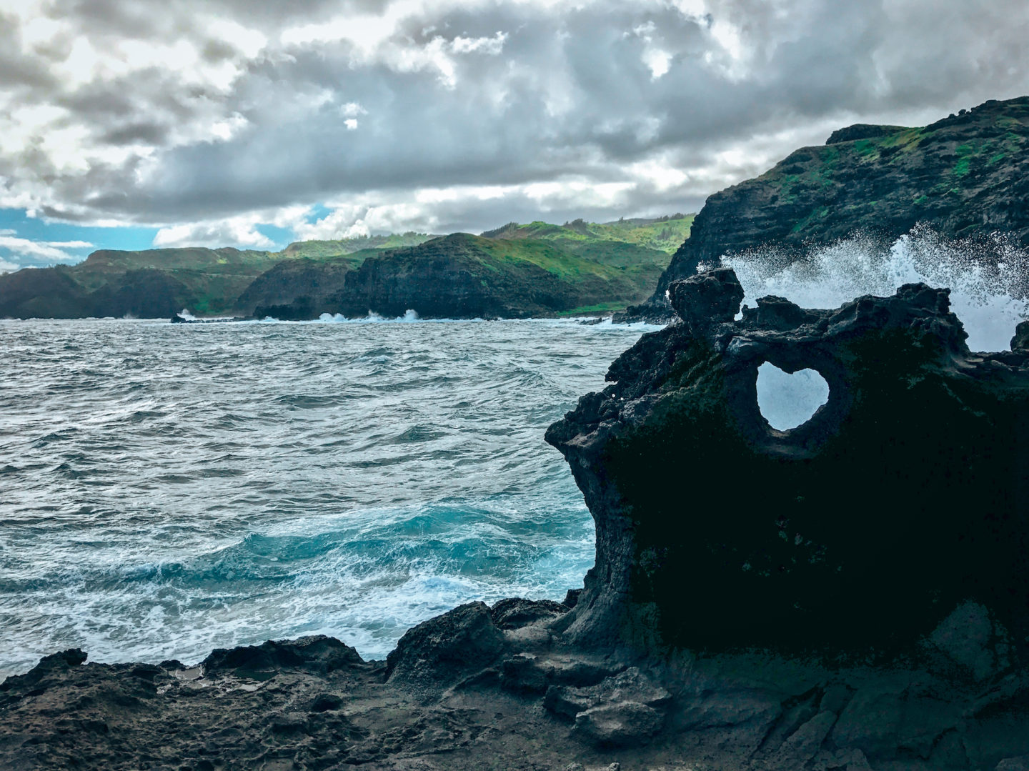 Heart-shaped Rock - Nakalele Point, Maui Hawai'i