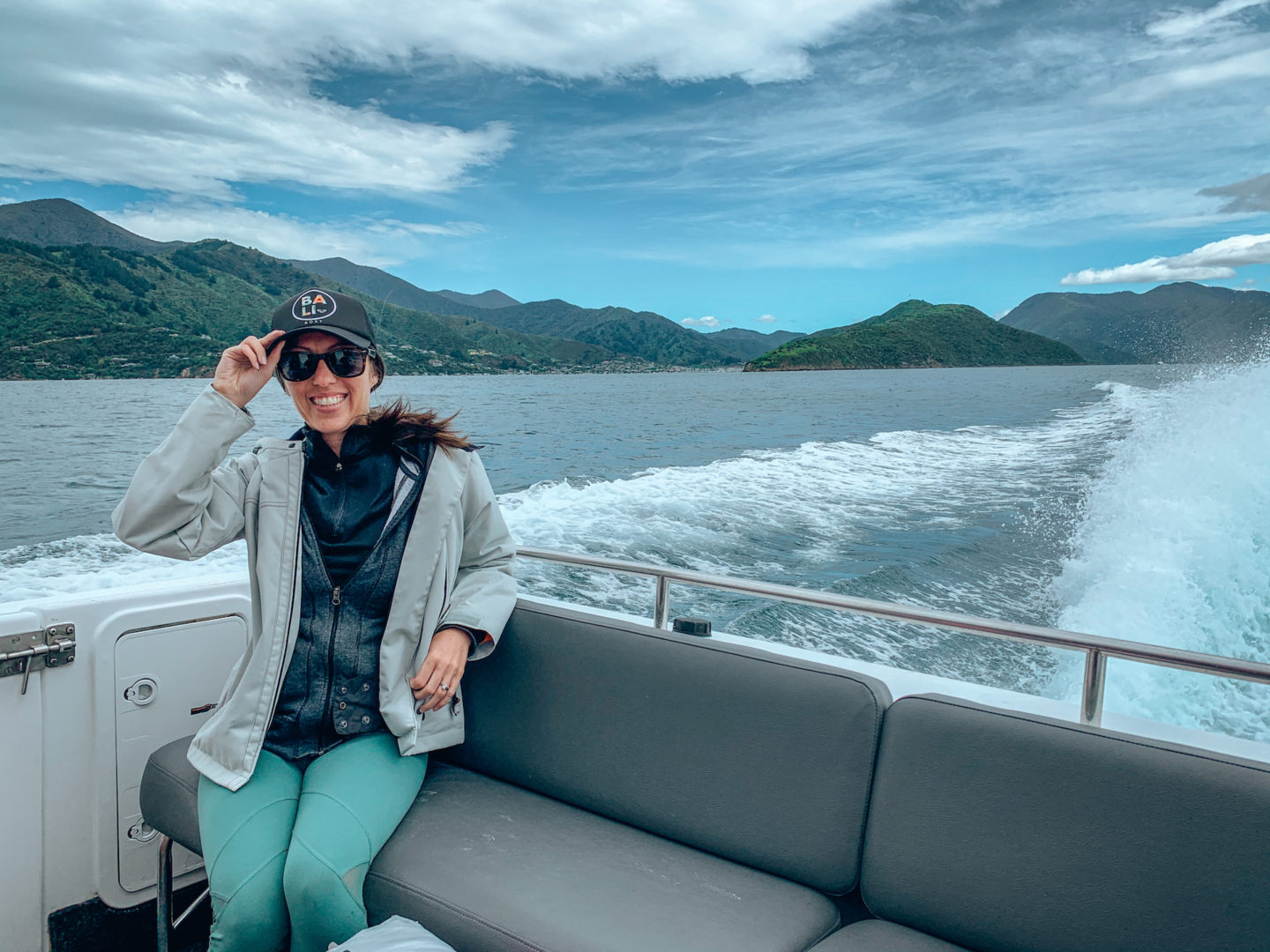 Ferry ride from Picton to Bay of Many Coves - Queen Charlotte Sound, New Zealand