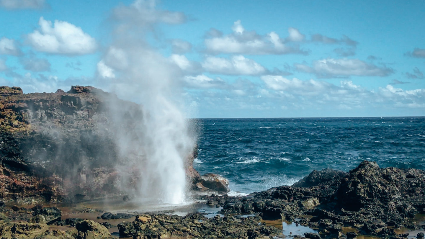 Nakalele Blowhole - Nakalele Point, Maui Hawai'i