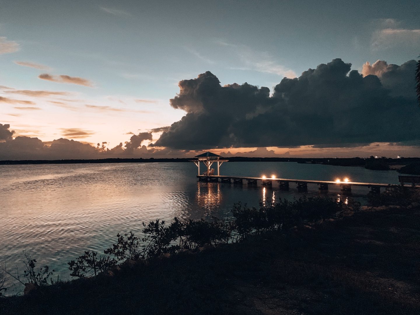 Sunset - Mahogany Bay, Belize