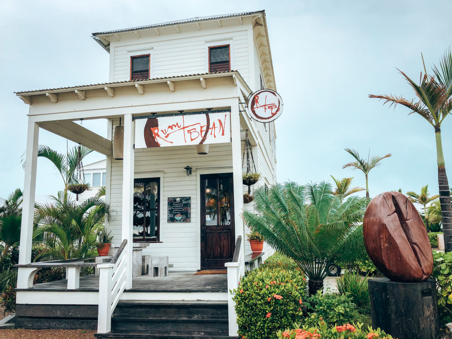 Rum + Bean Coffee Shop - Mahogany Bay, Belize