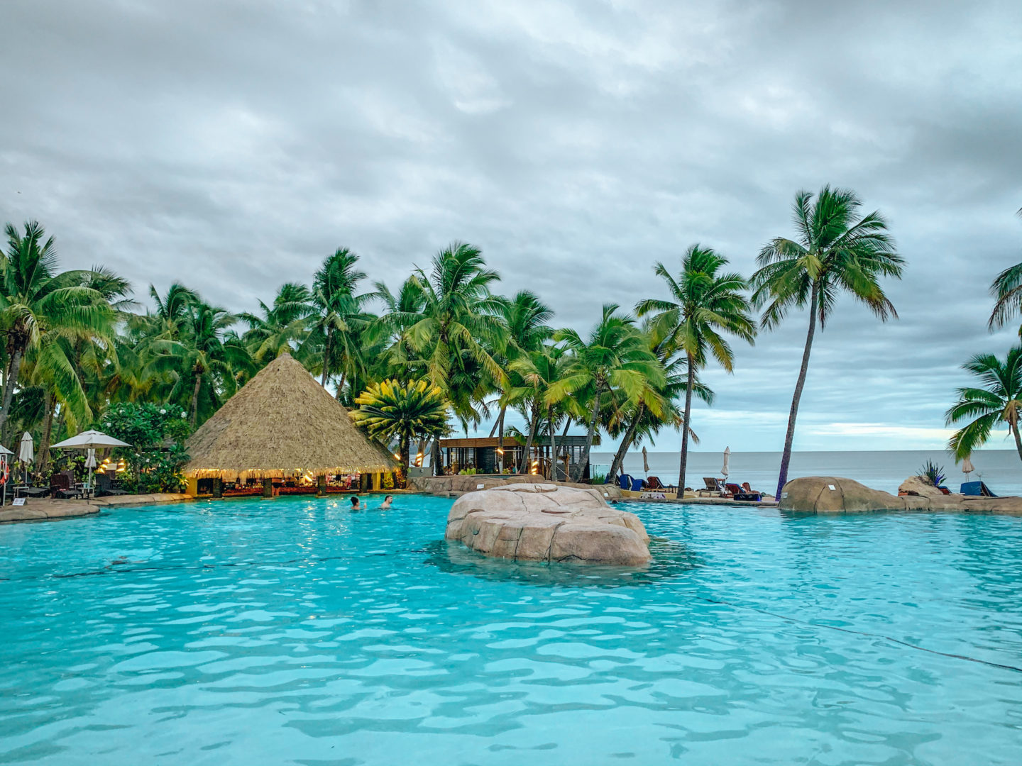 Lagoon-style pool at DoubleTree by Hilton Fiji Resort - Viti Levu, Fiji