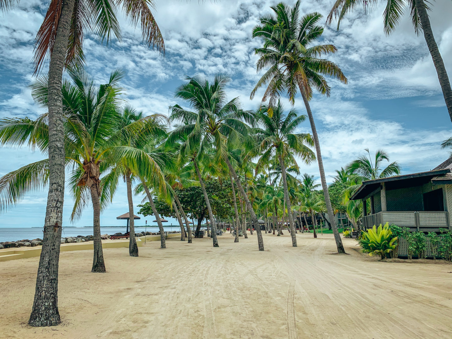 Natural beach at DoubleTree by Hilton Fiji Resort - Viti Levu, Fiji