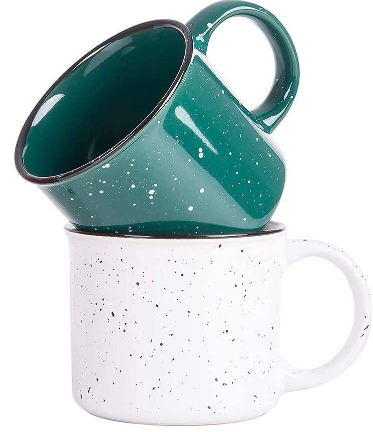Ceramic Speckled Campfire Coffee Mug van life essentials