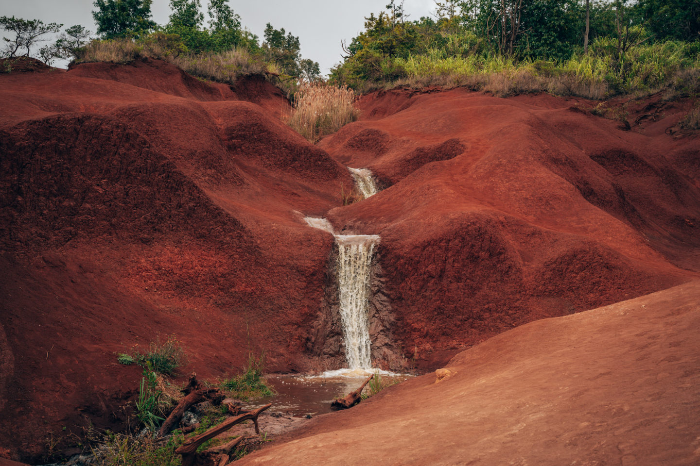 Red Dirt Falls - Waimea Canyon State Park, Kaua'i