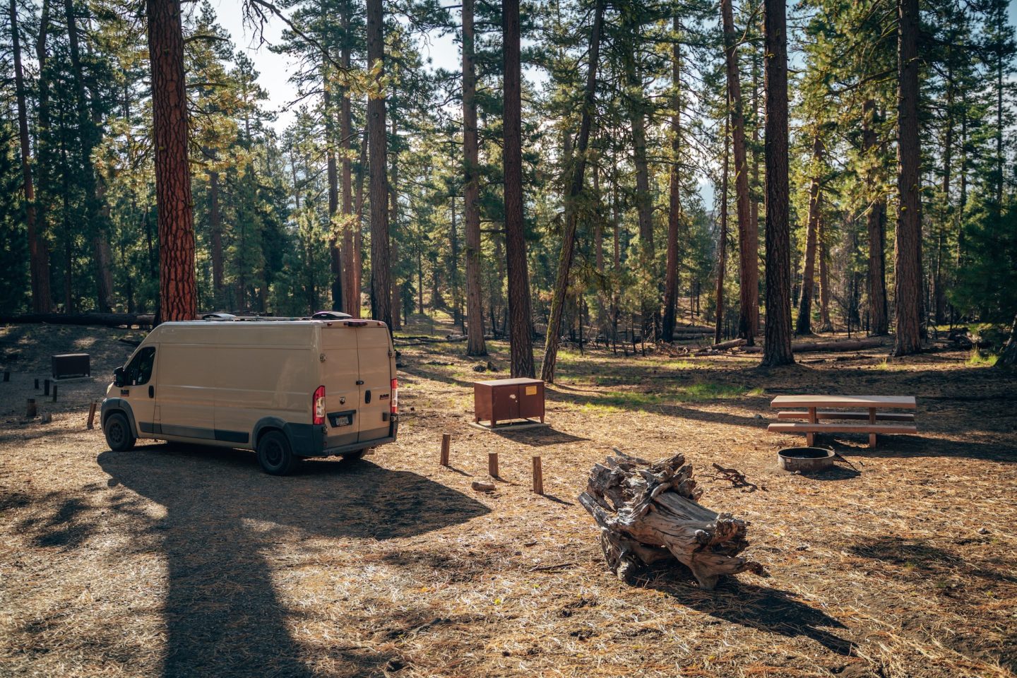 Butte Lake Campground - Lassen Volcanic National Park