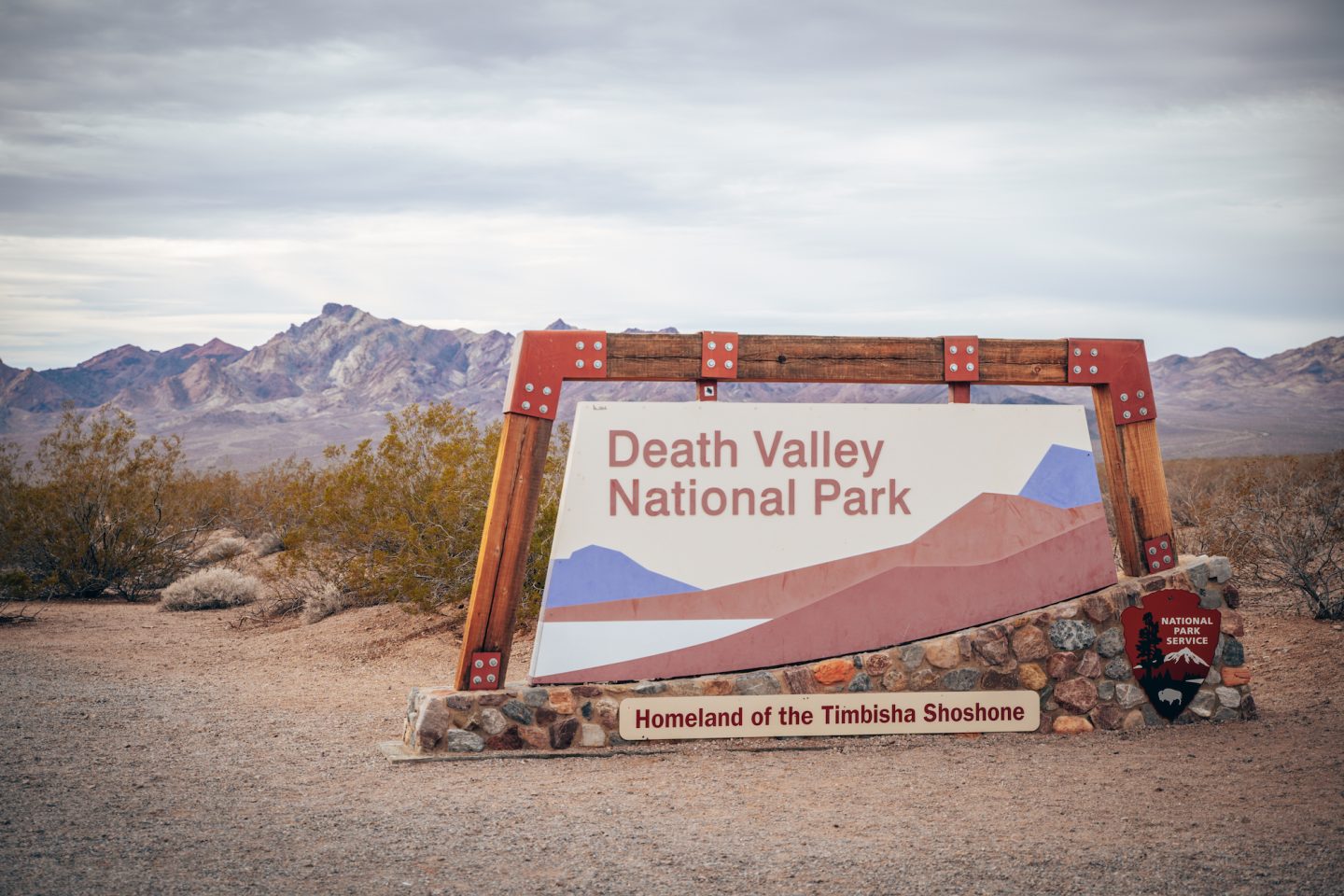 South Entrance - Death Valley National Park, California