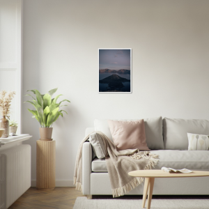 Crater Lake Framed Print Mockup 2 - Smilkos Lens