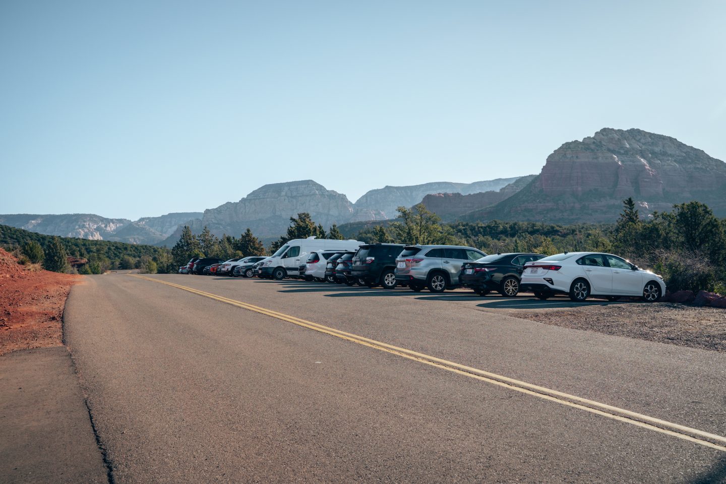 Mescal Trailhead Parking - Sedona, Arizona
