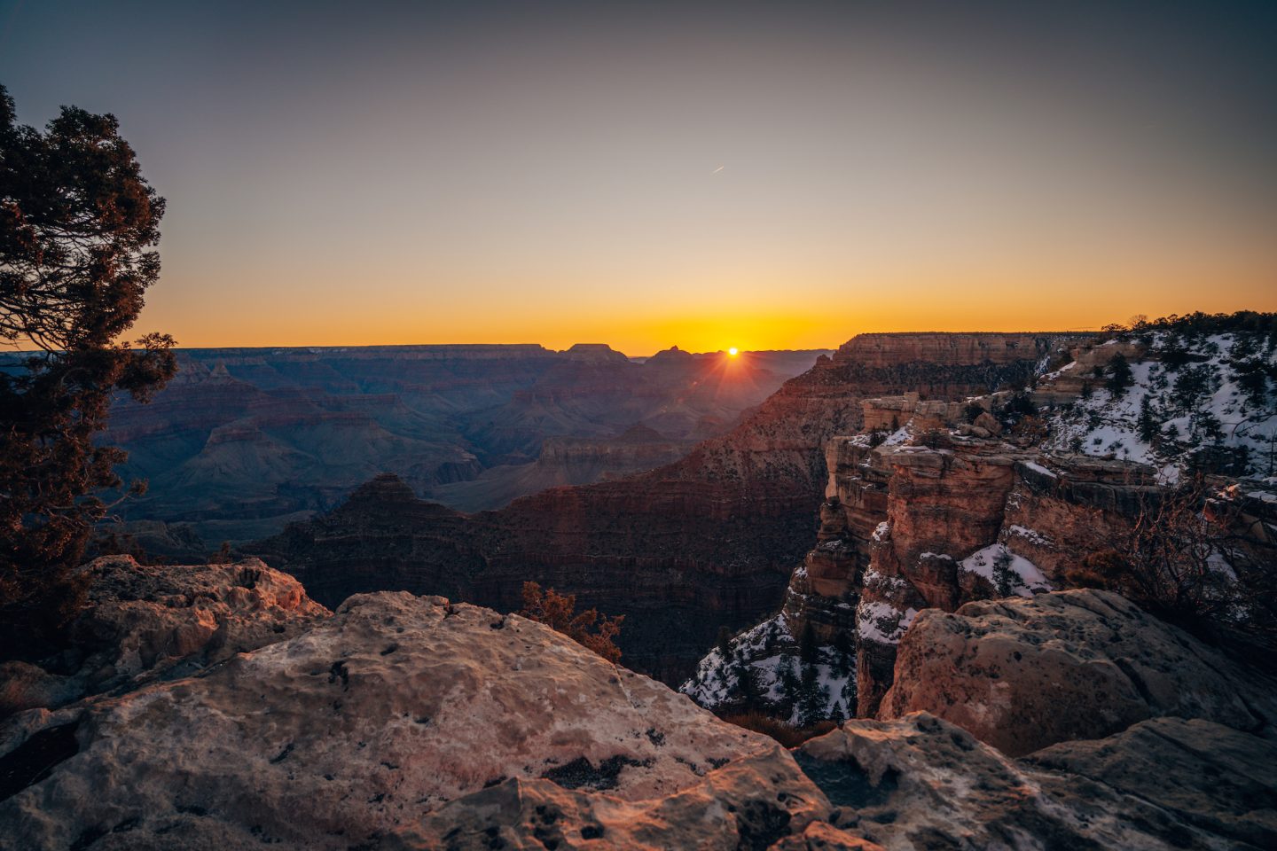 Sunrise at Mather Point - Grand Canyon National Park, Arizona