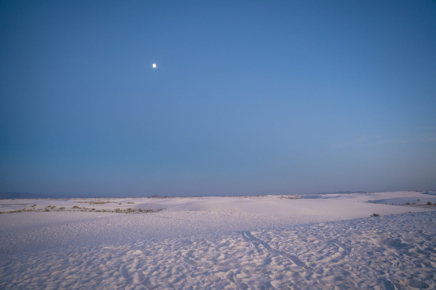 Sunset at White Sands National Park - New Mexico