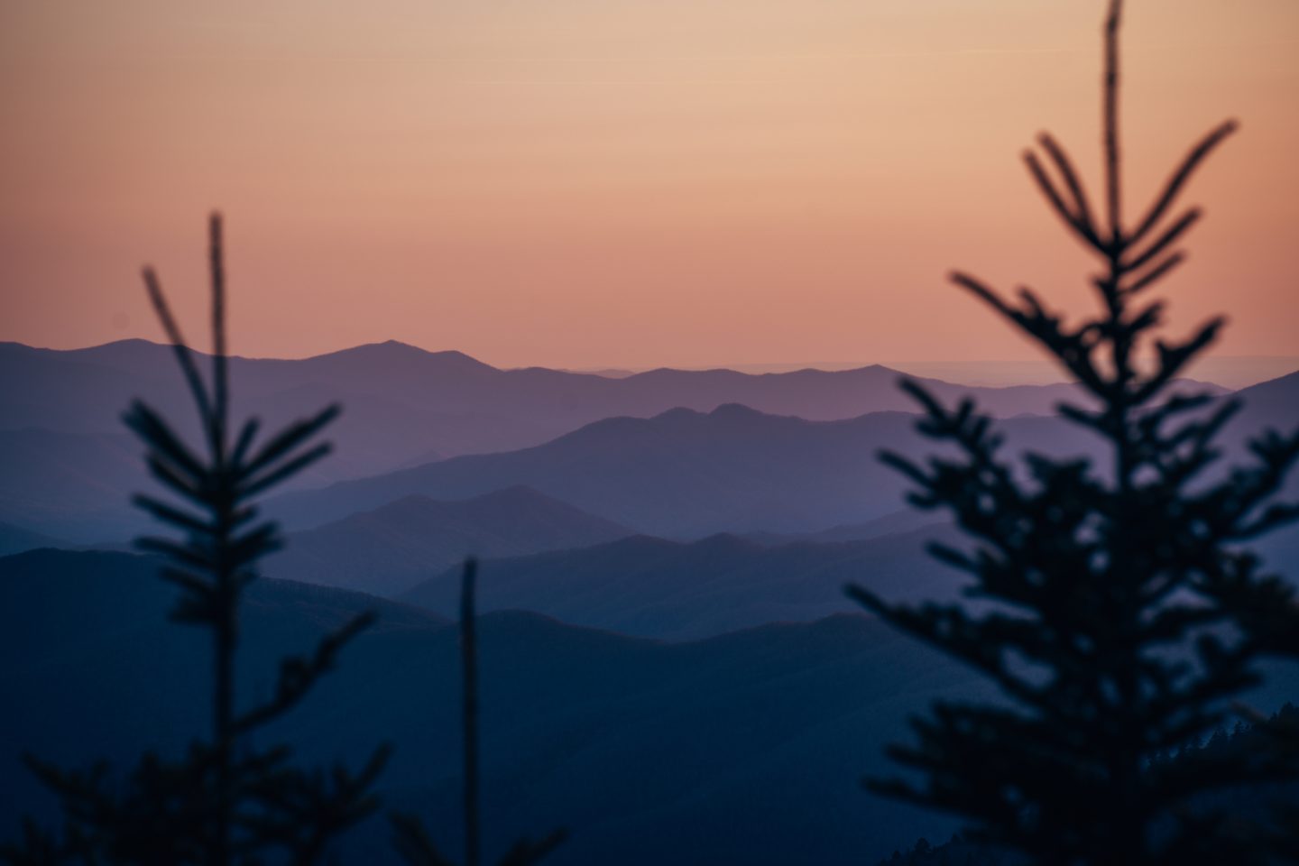 Clingman's Dome View - Great Smoky Mountains National Park, Tennessee/North Carolina