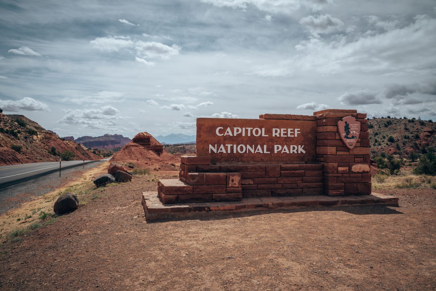 Entrance Sign - Capitol Reef National Park