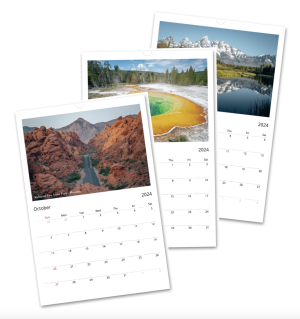 Smilkos Lens 2024 Scenic Landscape Calendar