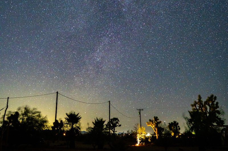 Stargazing at Joshua Tree National Park
