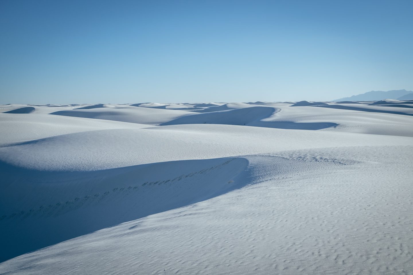 Alkali Flat Trail - White Sands National Park, New Mexico