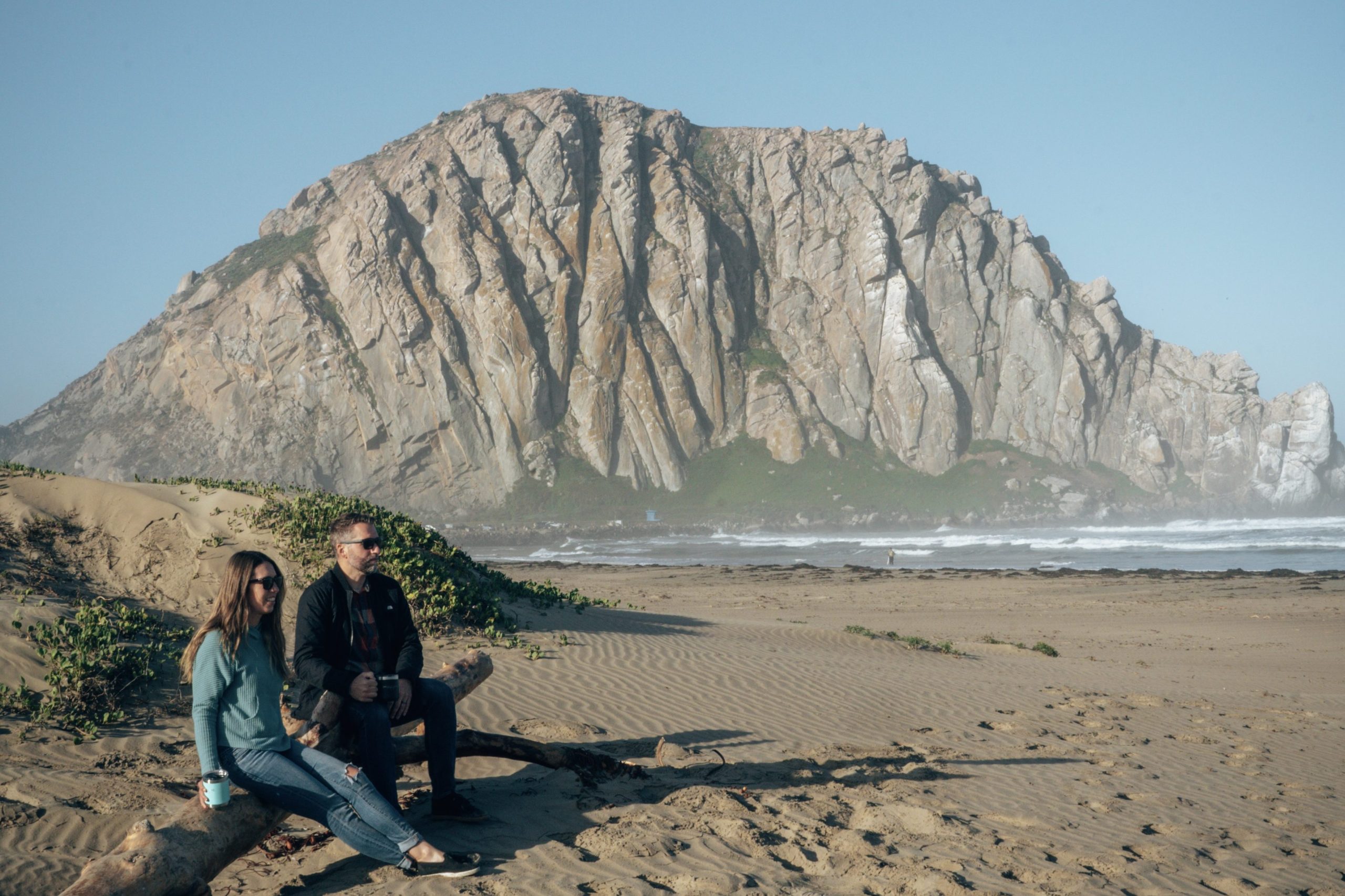 Morning Coffee on Morro Rock Beach