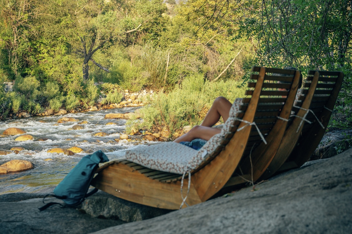 Riverfront relaxation in Three Rivers