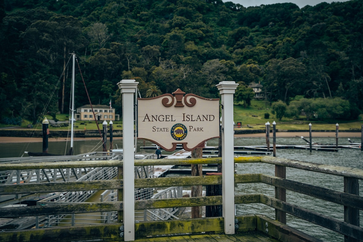 ANGEL ISLAND STATE PARK - CALIFORNIA'S ONLY FLOATING STATE PARK