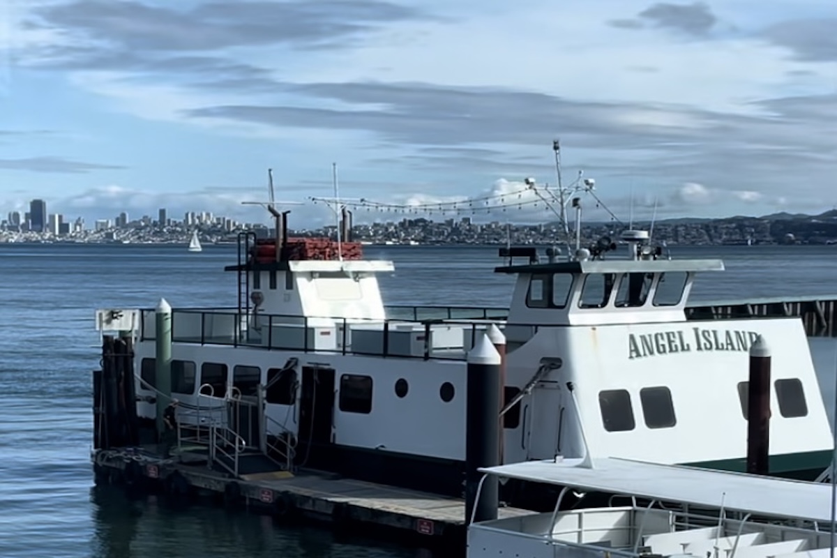 Angel Island Ferry - Tiburon CA