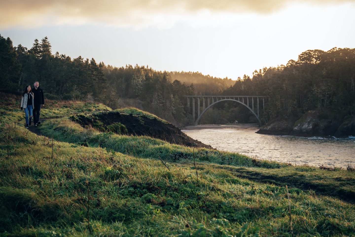 Russian Gulch Bridge - Mendocino, California