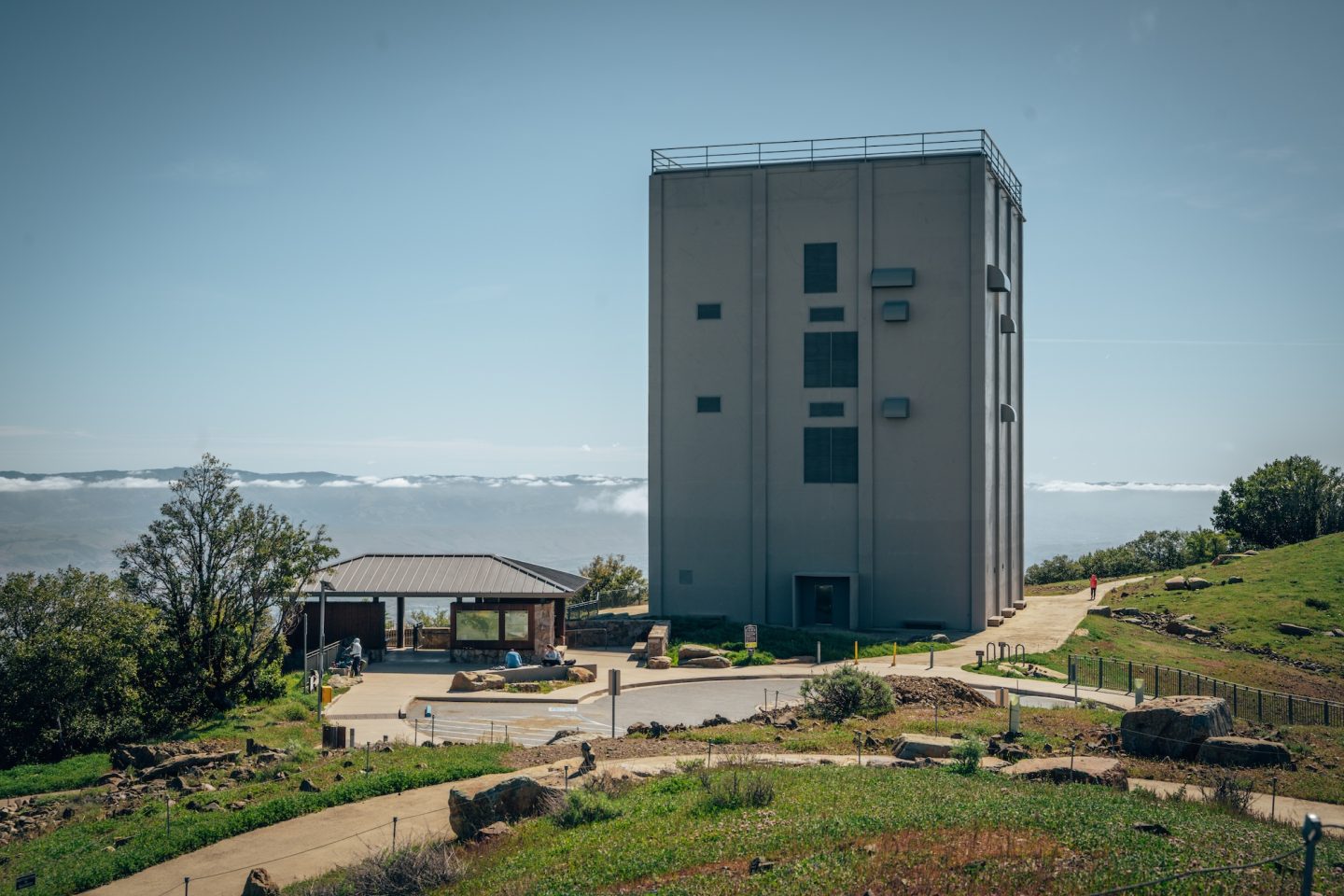 Mount Umunhum Summit - Santa Cruz Mountains, California