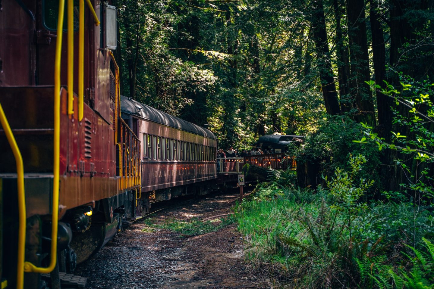 Skunk Train - Fort Bragg, California