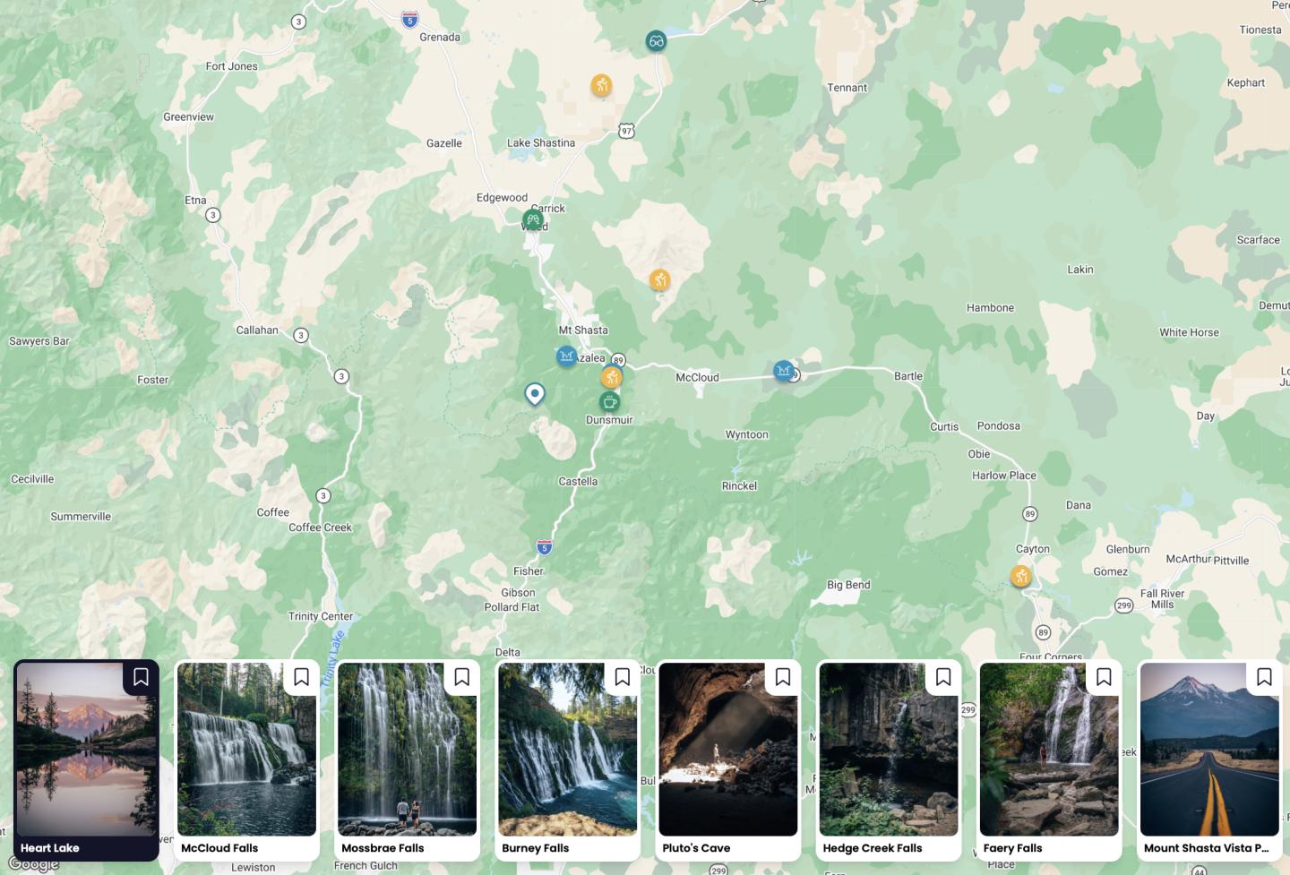 California Bucket List Map & Guide - Smilkos Lens