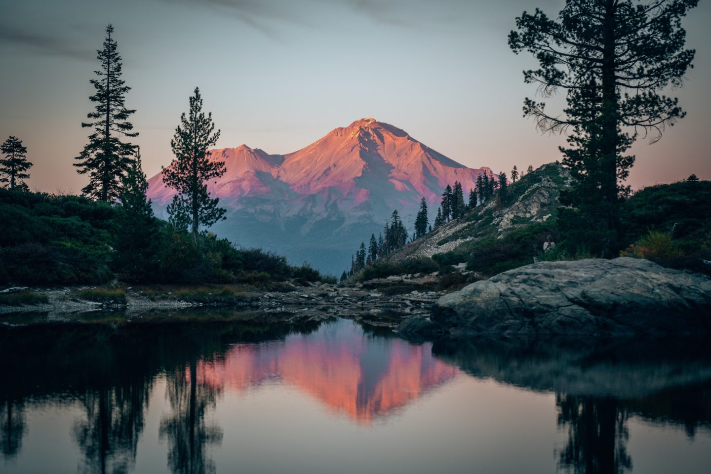 Heart Lake & Mount Shasta - Mount Shasta, California