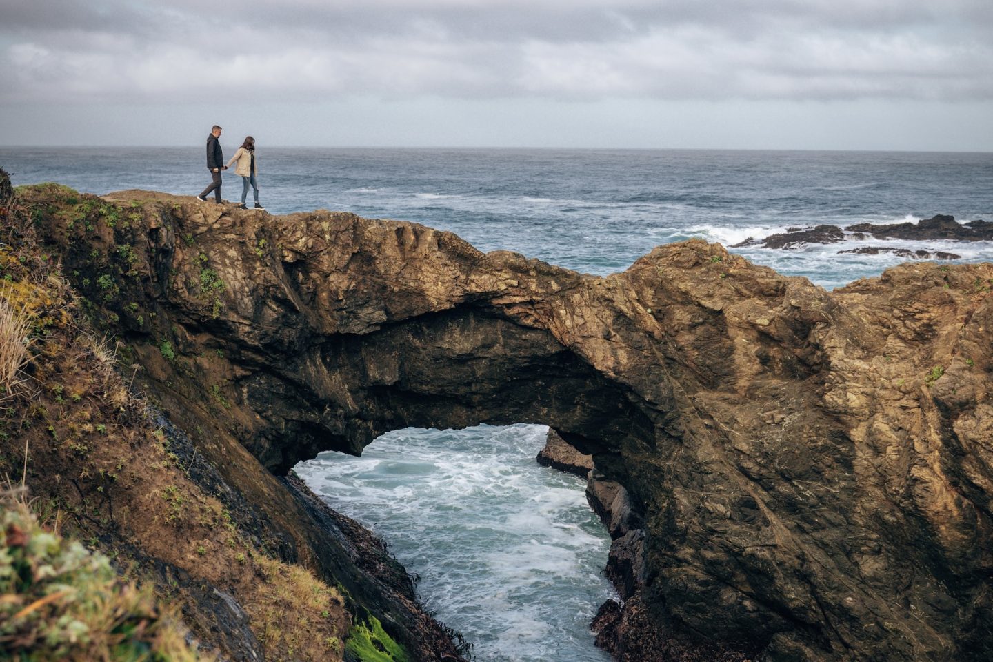 Natural Arch - Mendocino Headlands State Park, Mendocino