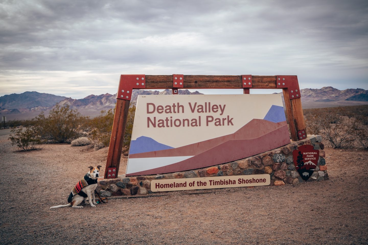 Junior at the Death Valley National Park South Entrance