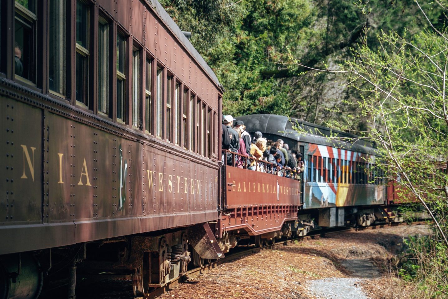 Skunk Train - Fort Bragg, California