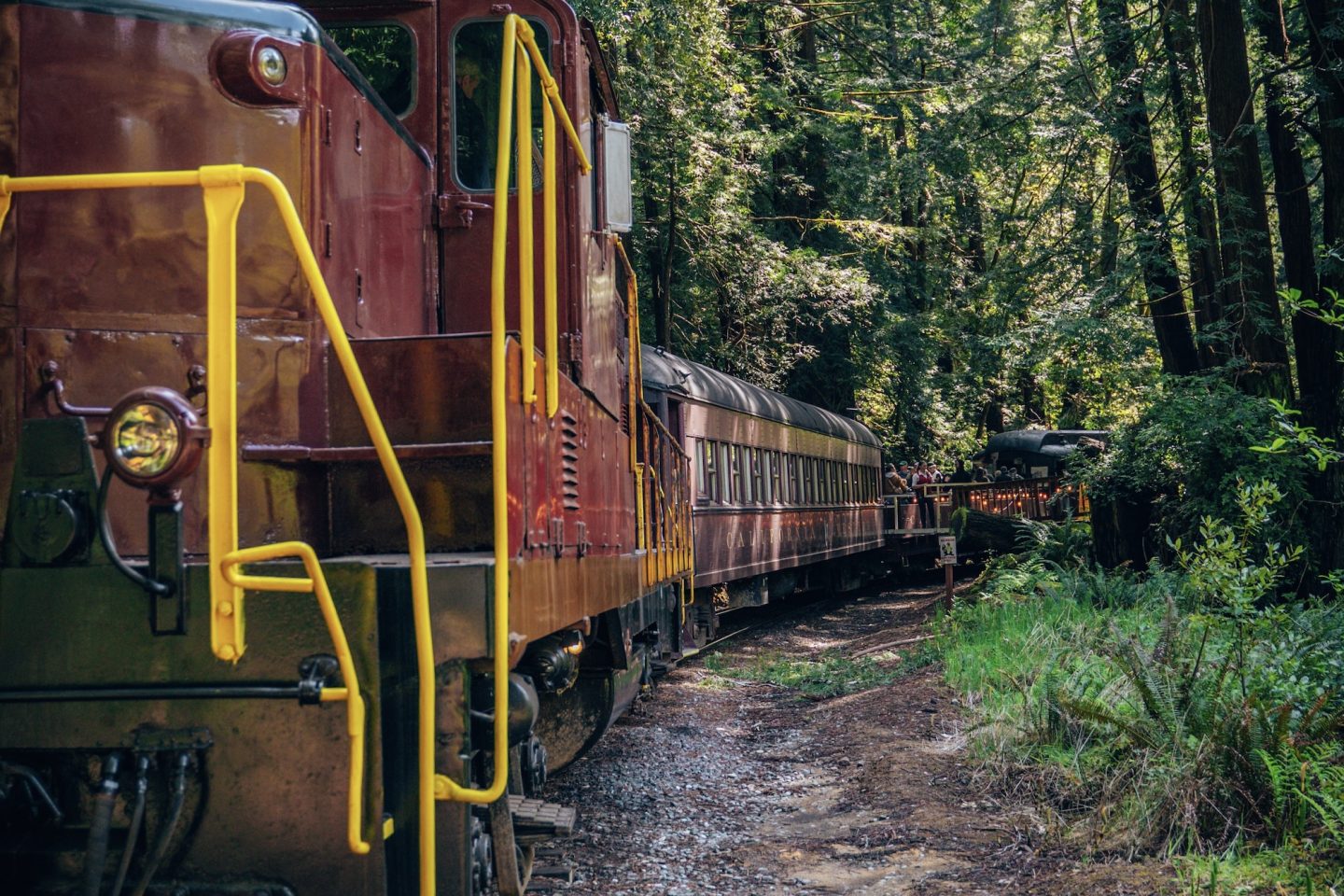 Skunk Train - Fort Bragg, California