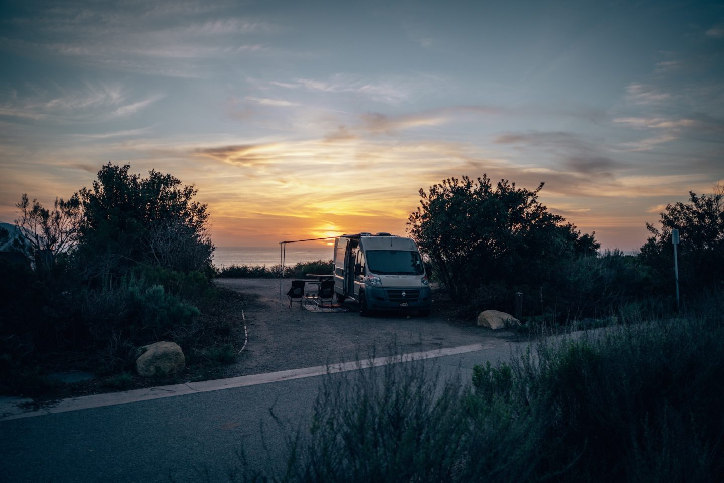 CAMPING AT CRYSTAL COVE STATE PARK CALIFORNIA