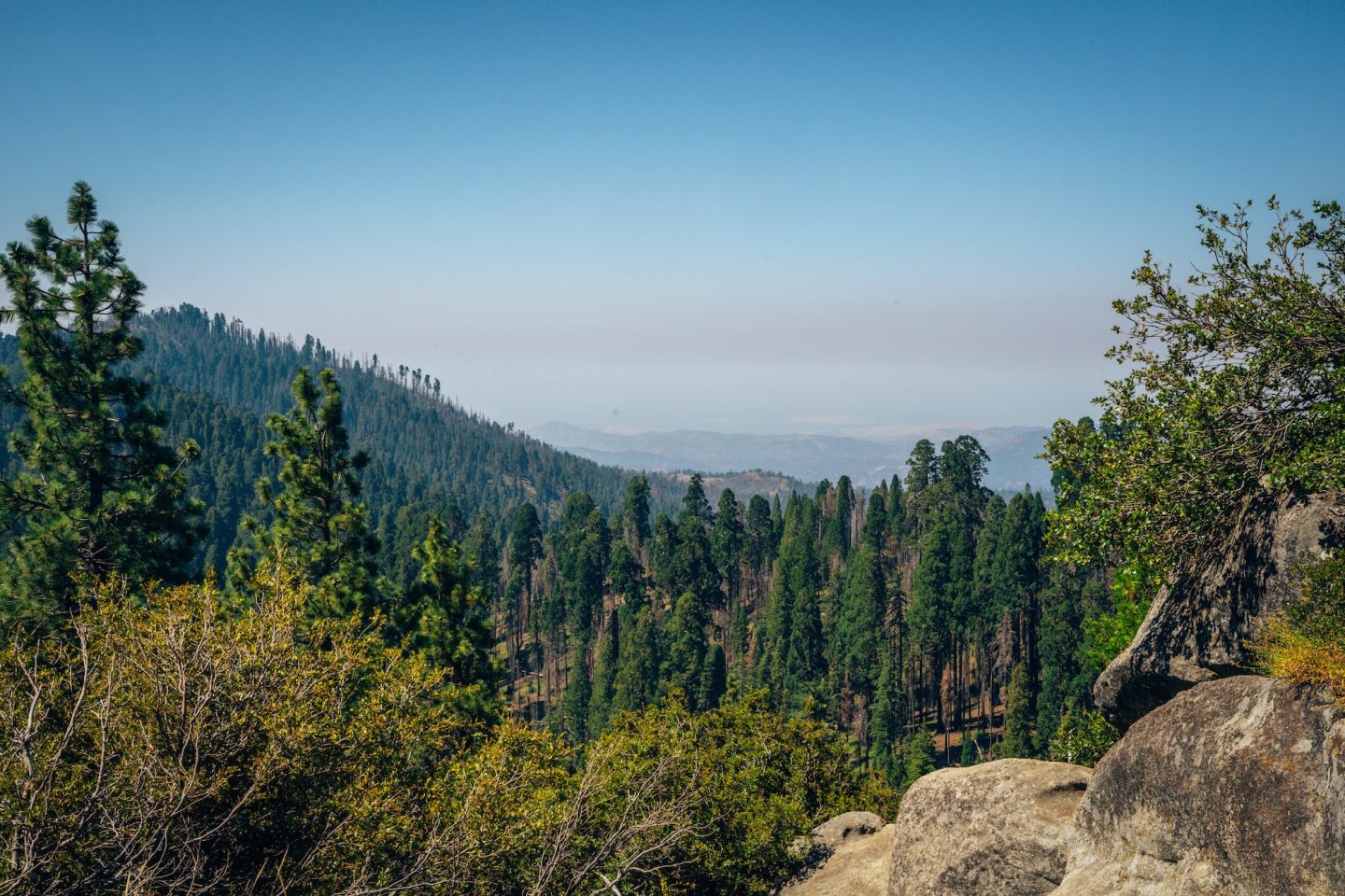 View from Kings Canyon Scenic Byway - Kings Canyon National Park View from Kings Canyon Scenic Byway - Kings Canyon National Park