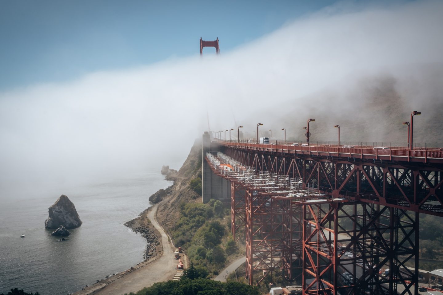 Marine Layer at Golden Gate Bridge