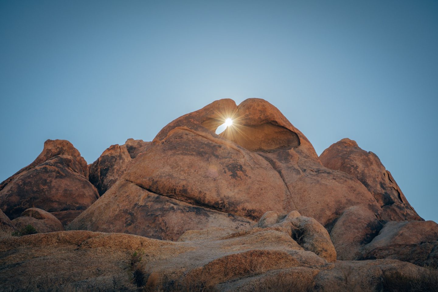 Mobius Arch Loop Trail - Alabama Hills, California