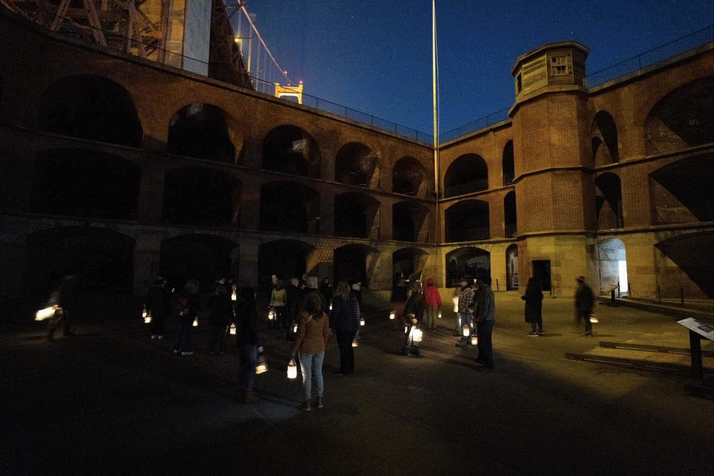 Fort Point National Historic Site Lantern Tour
