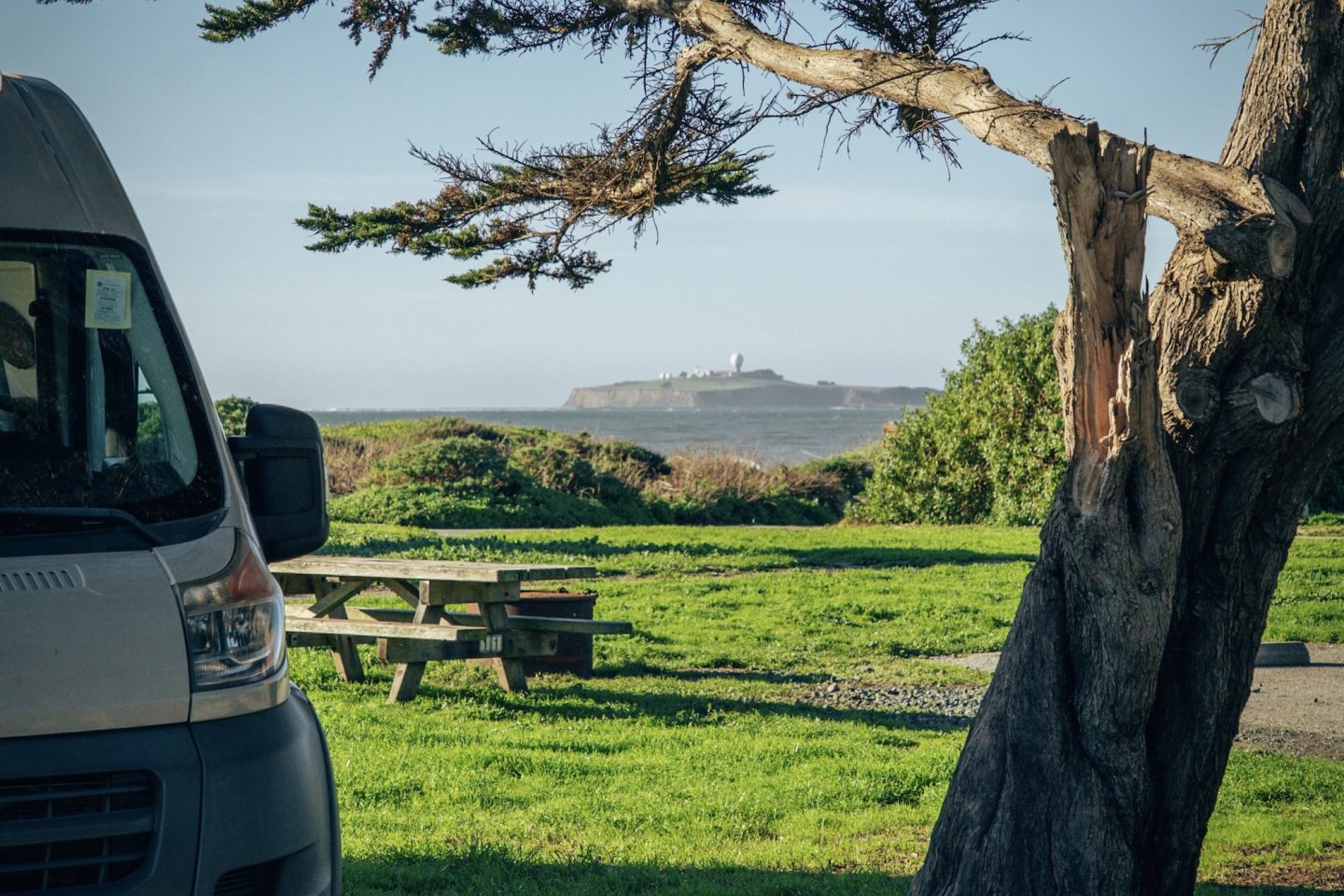CAMPING AT HALF MOON BAY STATE BEACH CAMPGROUND