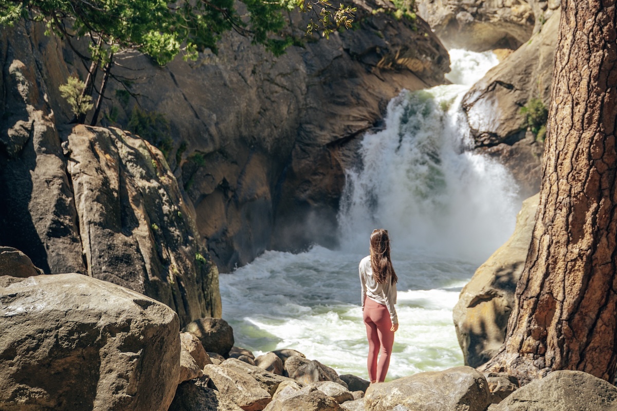 Roaring River Falls in Kings Canyon