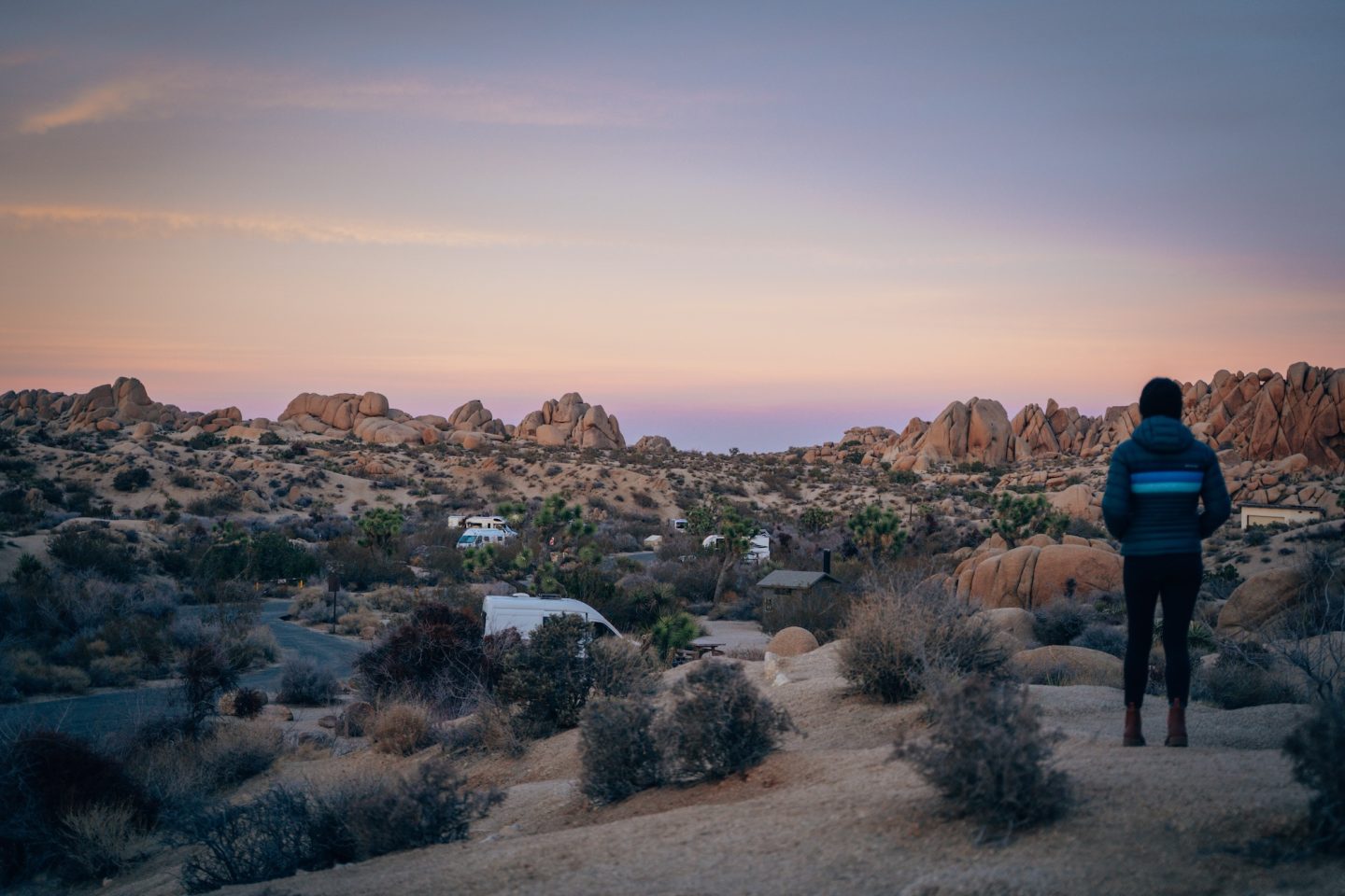 Jumbo Rocks Campground - Joshua Tree National Park, California
