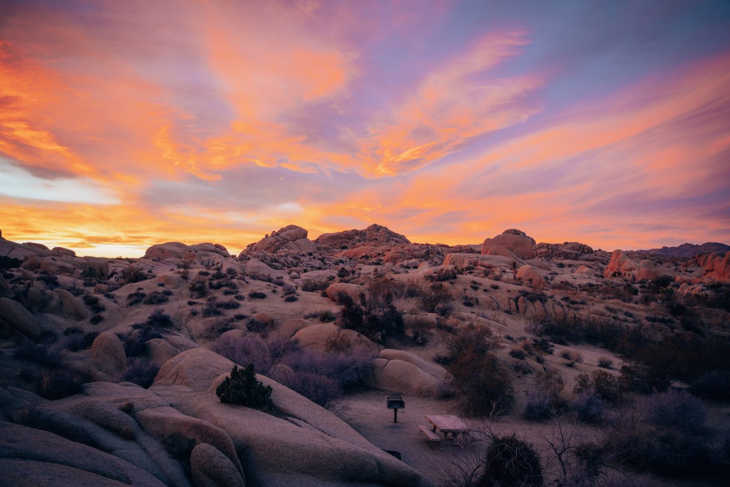 Jumbo Rocks Campground - Joshua Tree National Park, California