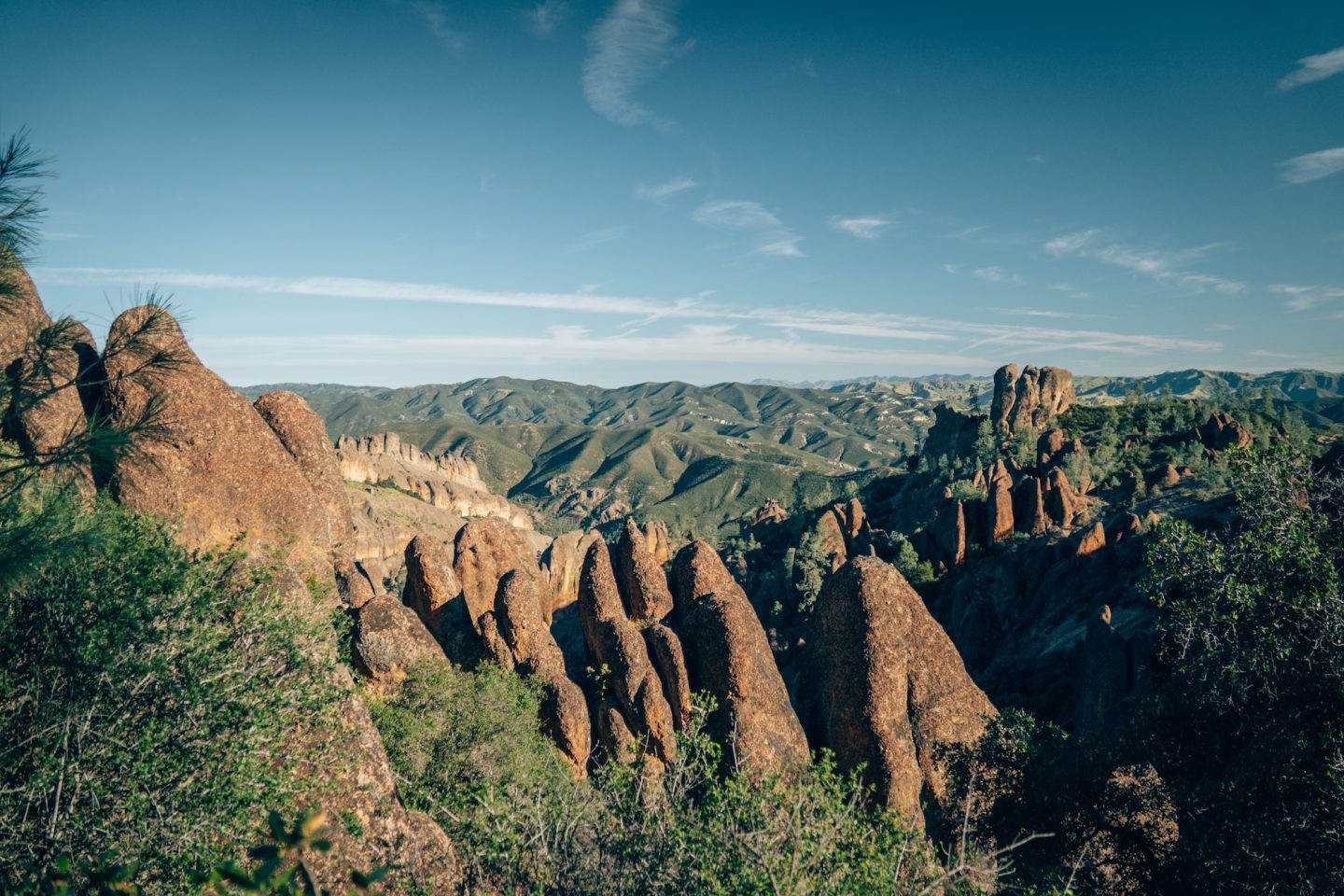 High Peaks Trail - Pinnacles National Park in California