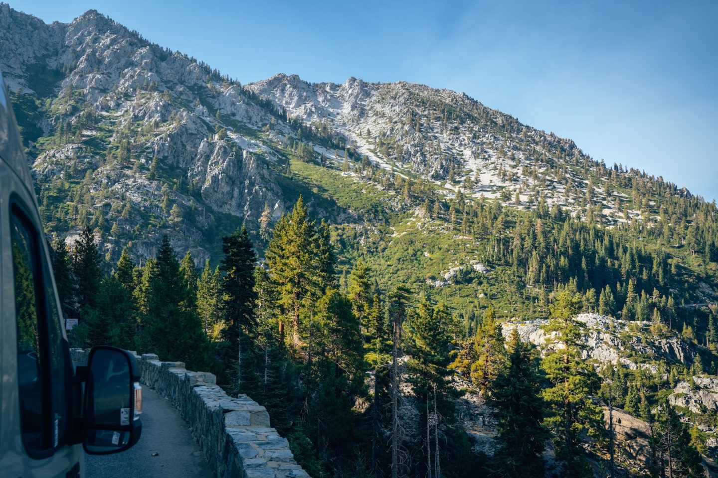 Granite cliffs - Emerald Bay State Park