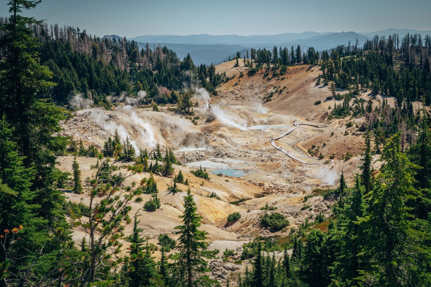 Bumpass Hell - Lassen Volcanic National Park