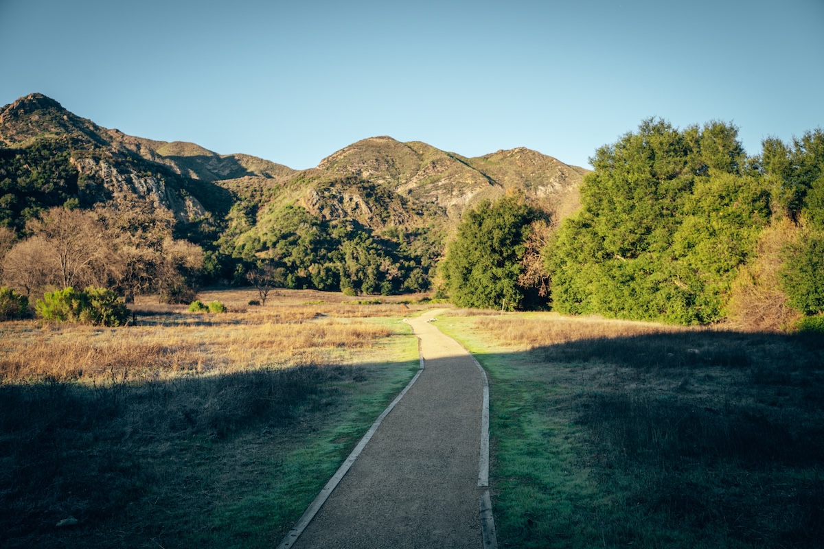 Malibu Creek SP - One of the best campgrounds in California with a trailhead from camp